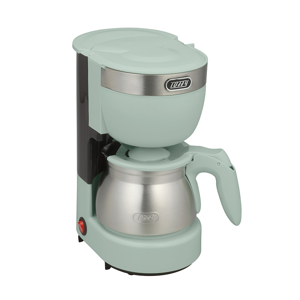 Toffy 5カップアロマコーヒーメーカー トフィー ステンレスサーバー 5杯 蒸らし機能 保温 メッシュフィルター 珈琲 ドリップ式 ペーパー不要 ラドンナ | Toffy | 02
