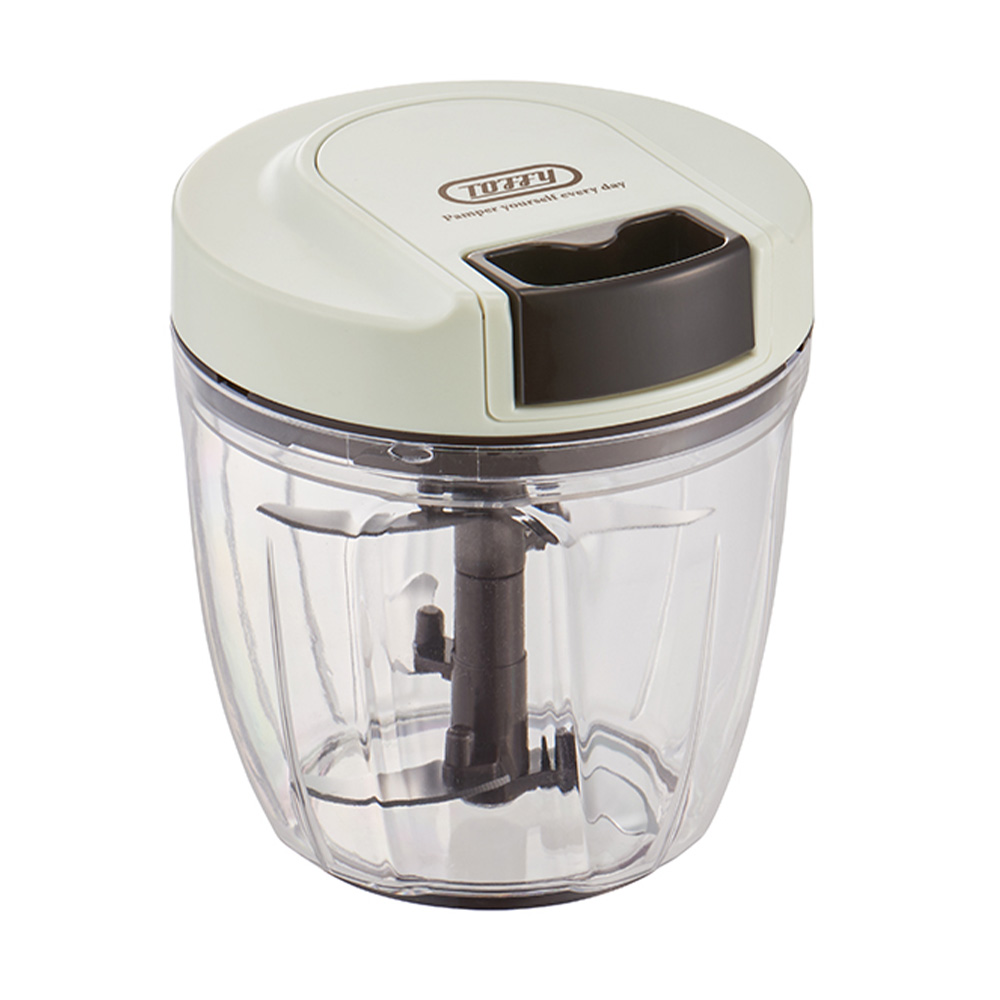 Toffy ハンディチョッパーII トフィー カッター ぶんぶんチョッパー 手動 プロセッサー みじん切り 混ぜる ブレンダー 泡だて器 引っ張る 蓋付き 保存 ラドンナ | Toffy | 01