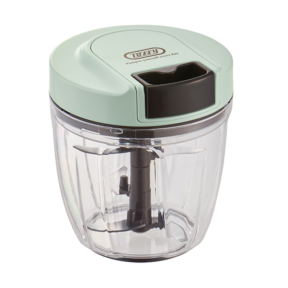 Toffy ハンディチョッパーII トフィー カッター ぶんぶんチョッパー 手動 プロセッサー みじん切り 混ぜる ブレンダー 泡だて器 引っ張る 蓋付き 保存 ラドンナ | Toffy | 02