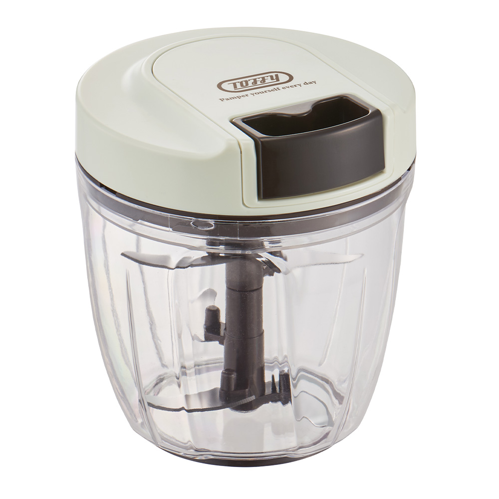 Toffy マルチハンディチョッパー トフィー フードカッター ぶんぶんチョッパー プロセッサー みじん切り 泡立て つま切り おろし 引っ張る 蓋付き ラドンナ | Toffy | 01