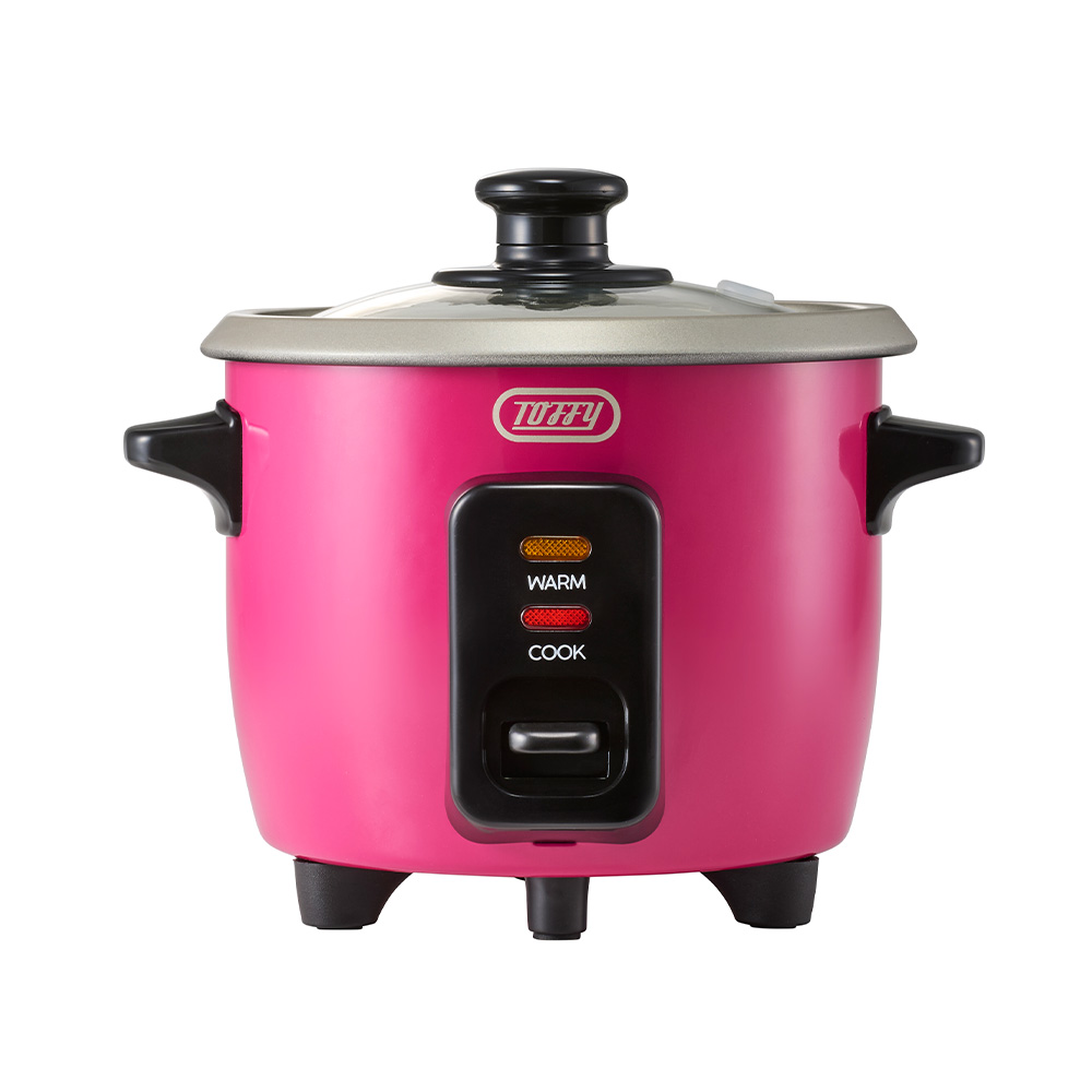 Toffy ミニ炊飯器 トフィー 0.5合 1合 1.5合炊き 最短19分 保温 ジャー 小型 1人用 一人暮らし 夫婦 単身 キャンプ コンパクト 計量カップ しゃもじ ラドンナ | Toffy | 02