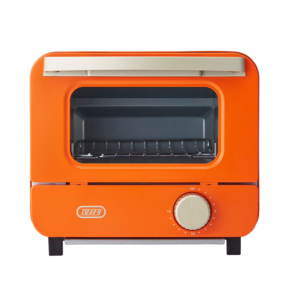 Toffy オーブントースター ミニ トフィー 1枚焼き 卓上 小型 コンパクト  一人暮らし タイマー15分 上下ヒーター トレー おしゃれ かわいい カラフル ラドンナ | Toffy | 04