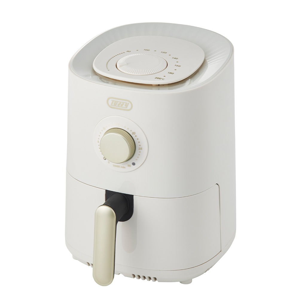Toffy エアフライヤー ミニ 1.2L トフィー ノンフライヤー 揚げ物 油不要 電気フライヤー エアオーブン ヘルシー 小型 唐揚げ ポテト コンパクト ラドンナ | Toffy | 01