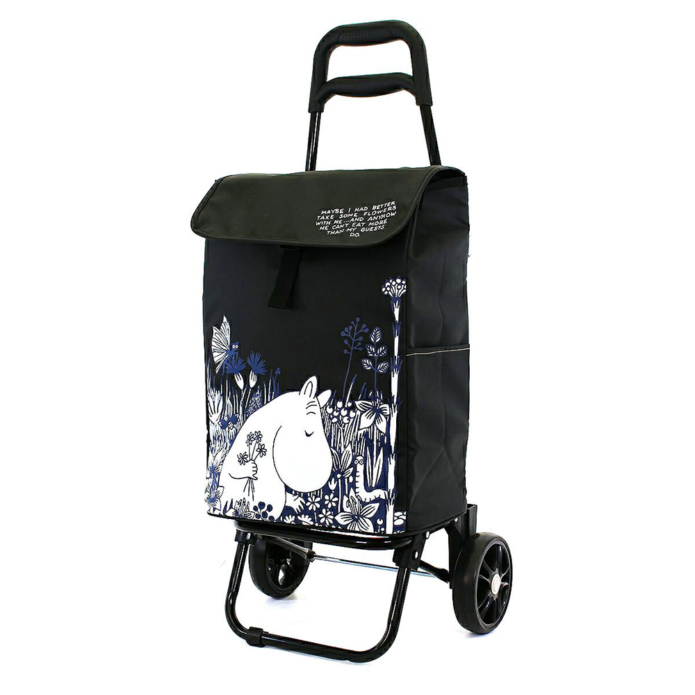 シフレ ムーミン スナフキン ショッピングカート 保冷 保温 約35L Siffler（シフレ） ムーミン 保冷フック付きショッピングカート