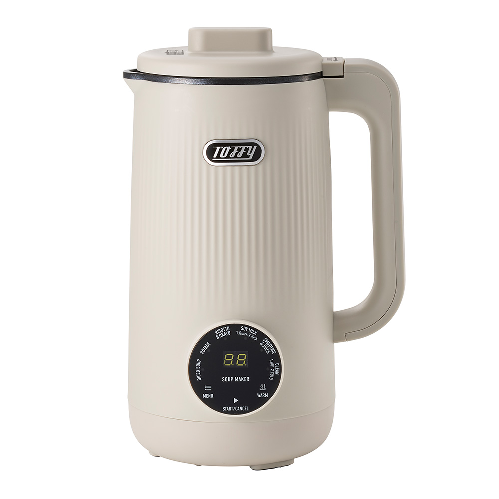Toffy オートスープブレンダー スープメーカー 600ml 自動調理器 ポット ブレンダー ミキサー 氷 フードプロセッサー スムージー 離乳食 トフィー ラドンナ | Toffy | 01