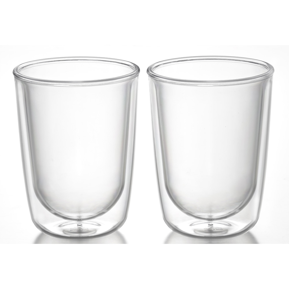 燕三 ダブルウォールグラス 240ml 340ml 2個セット 保冷 保温 タンブラー コップ 電子レンジ 食洗機対応 ダブルグラス 日本製 燕三条 ギフト 和平フレイズ | 和平フレイズ | 02