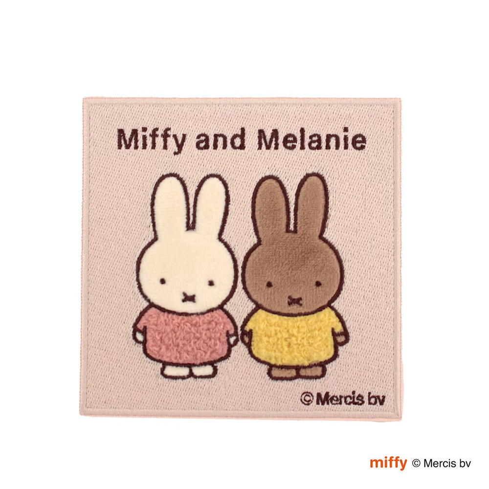 ミッフィー miffy スーツケースステッカー シール サガラ刺繍 ワッペン かわいい キャラクター 旅行 目印 キズ防止 バッグ PC タブレット ノートPC シフレ | Siffler | 08