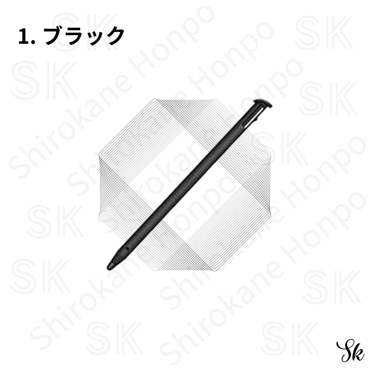 任天堂 純正 タッチペン Newニンテンドー3DS専用 KTR-004 ブラック