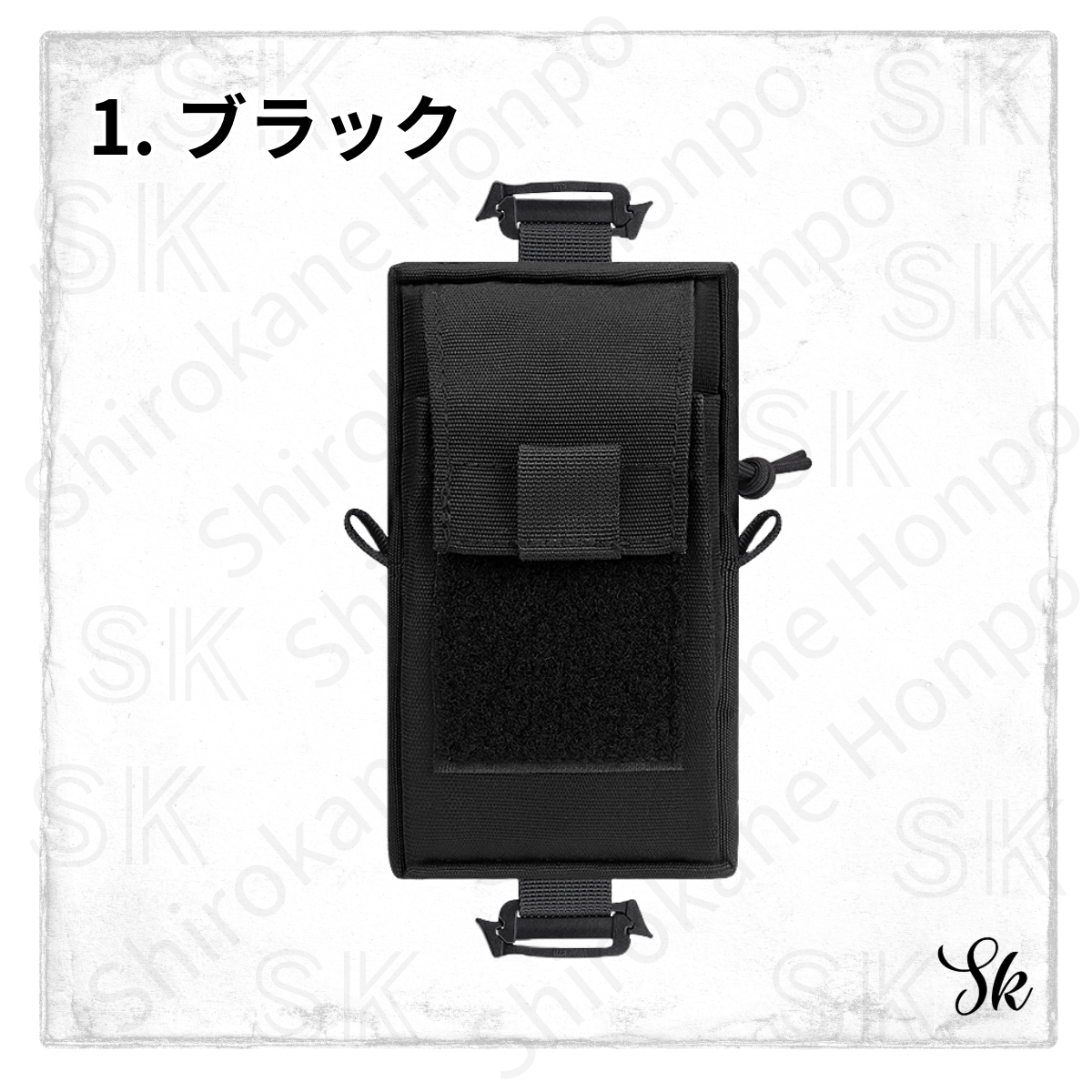 多機能 スマホポーチ リュック 簡単装着 撥水 軽量 アウトドア 大容量 財布 登山 釣り 旅行 小物入れ ザック メンズ シンプル |  | 01