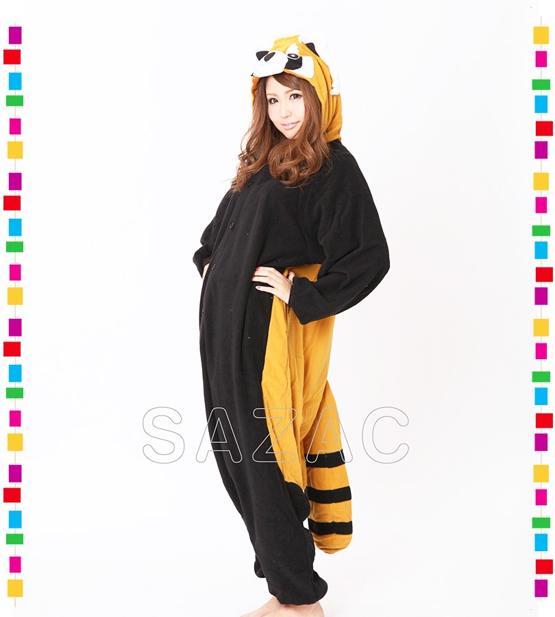 コスプレ 着ぐるみ レッサーパンダ フリース 大人用 ハロウィン衣装