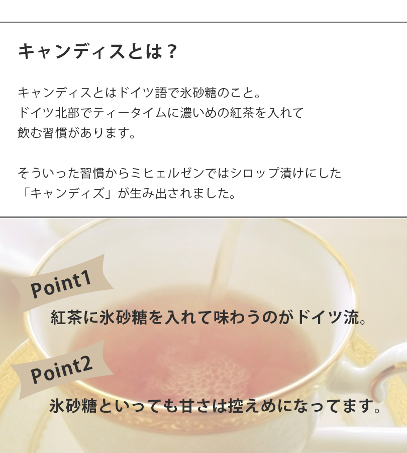 市場 送料無料 250g ドイツ産 Michelsen ミヒェルゼン オレンジキャンディス