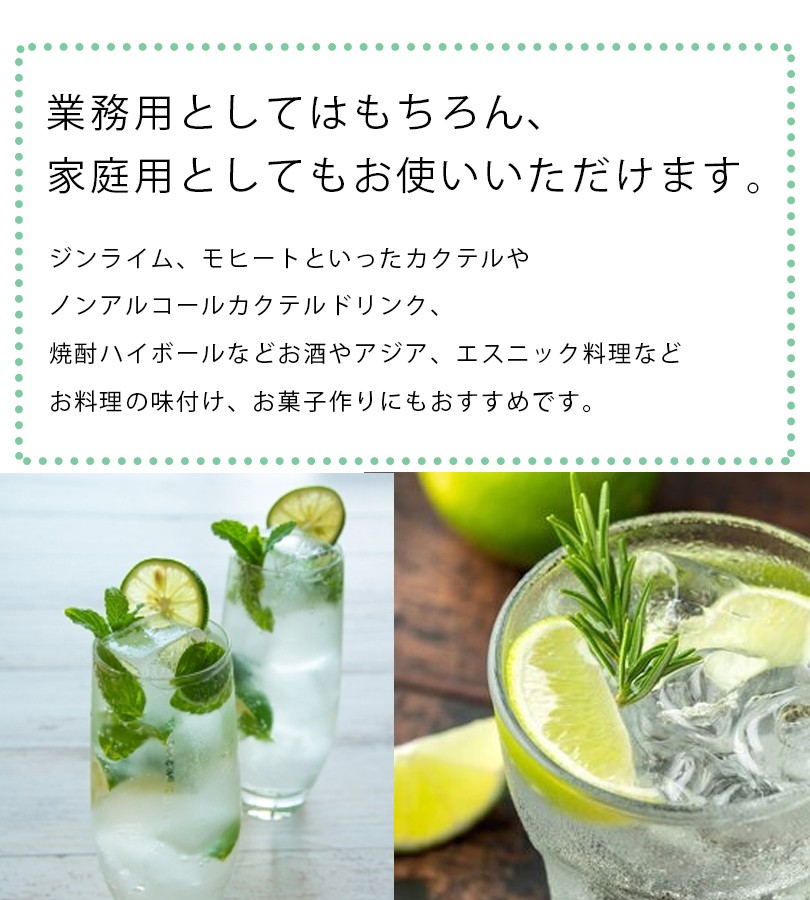 ポッカサッポロ ライム果汁100％ 業務用 720ml 割り材 お酒