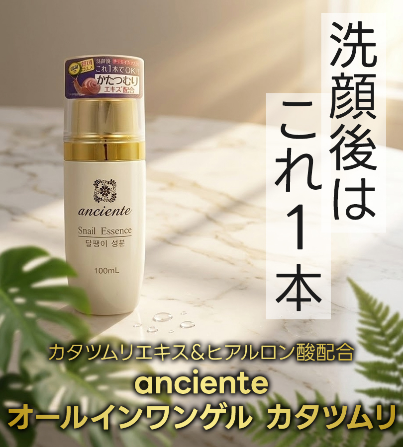 アンシャンテ カタツムリ オールインワンゲル 100ml 選べる セット