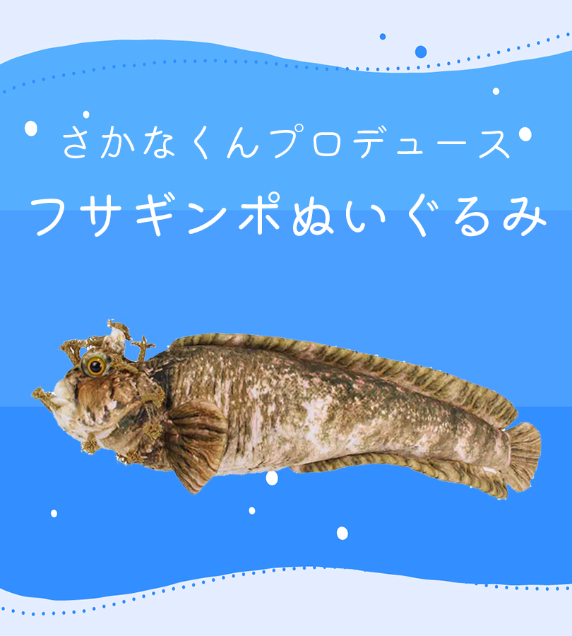 魚 ぬいぐるみ 大きい おさかなぬいぐるみ さかなクンプロデュース