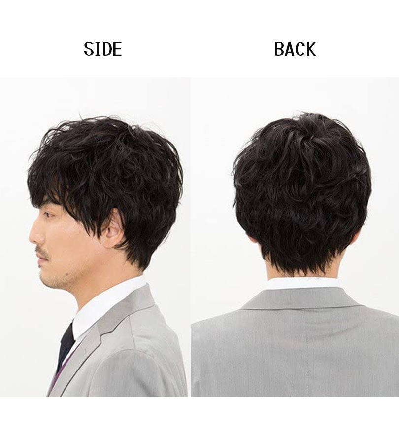 メンズウィッグ ラパンドアール オム デザイン エアリー マッシュ