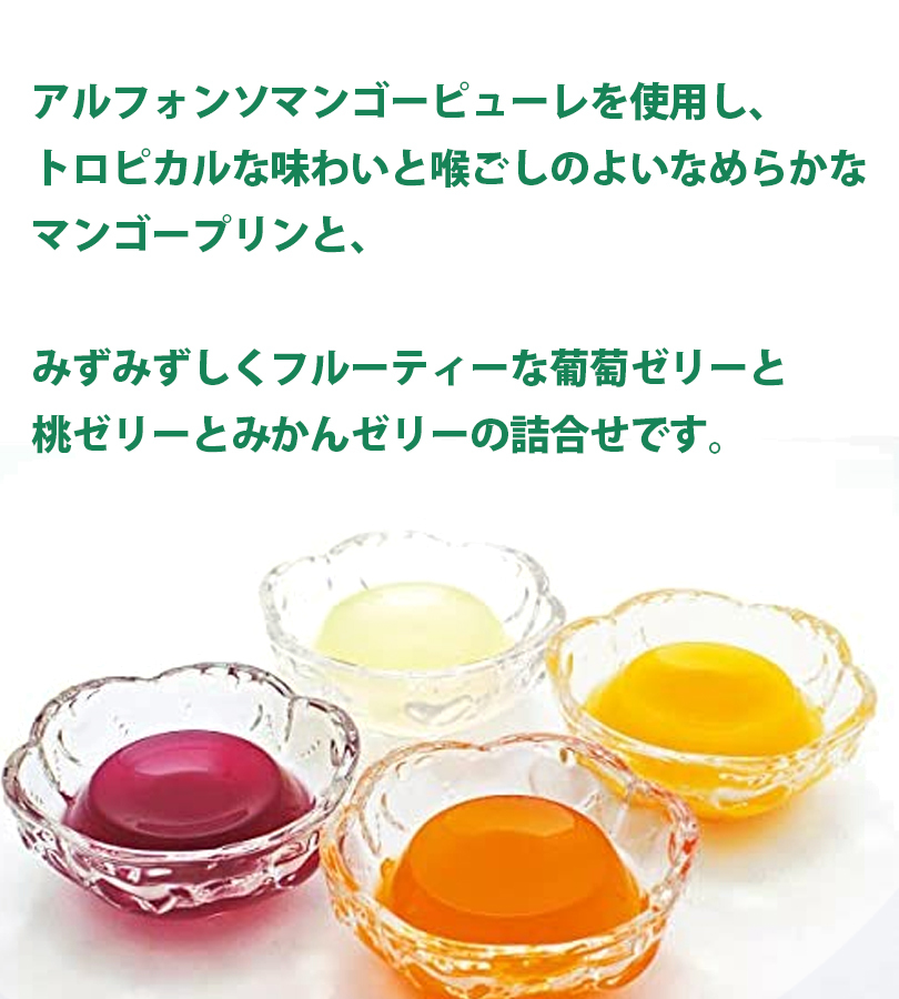 スイーツ 詰め合わせ ギフト 金沢兼六製菓 サマーギフト ゼリー 4種 計