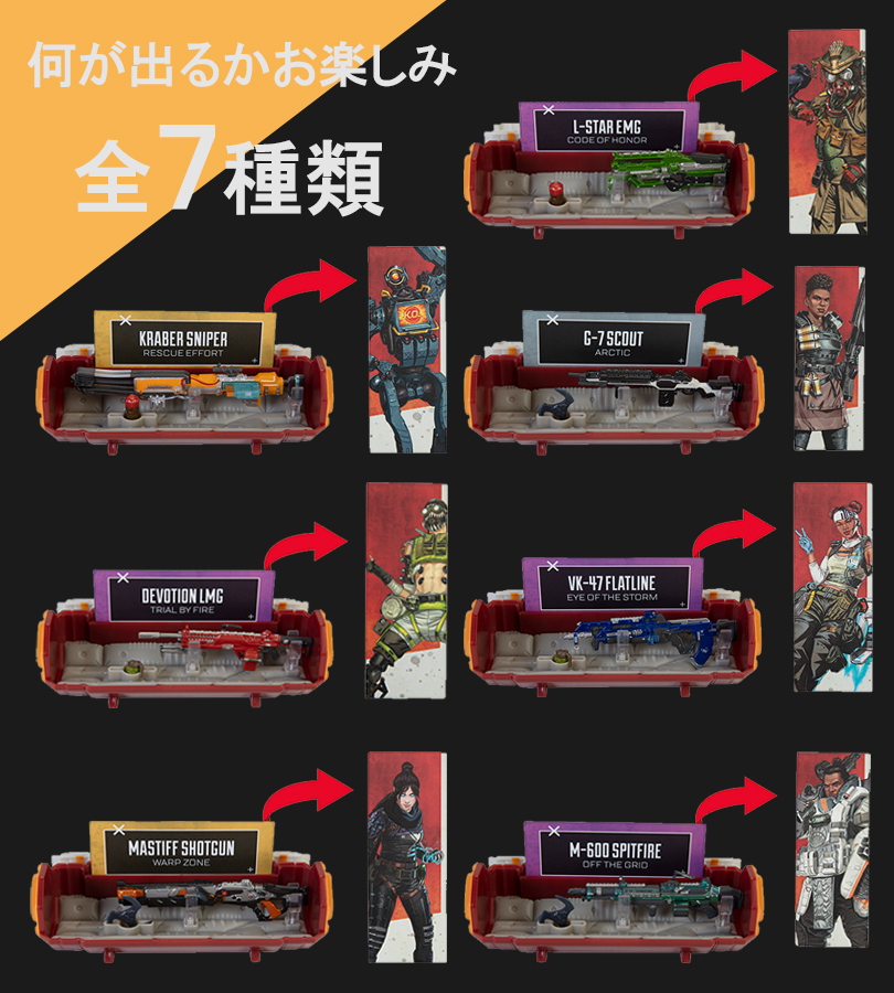 Apex Legends エーペックスレジェンズ サプライボックス 6インチ