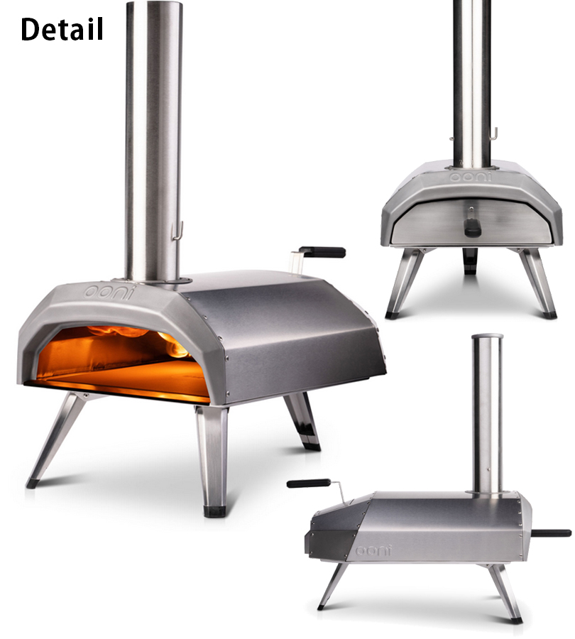 ピザ窯 Ooni ウニ Karu UU-P0A100 ピザ釜 組み立て式 持ち運び 炭火 薪