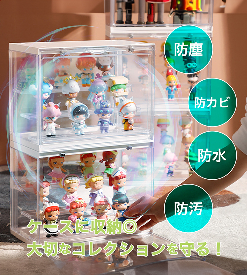 STAGE360用 背面アクリル Lサイズ コレクションケース アクリル