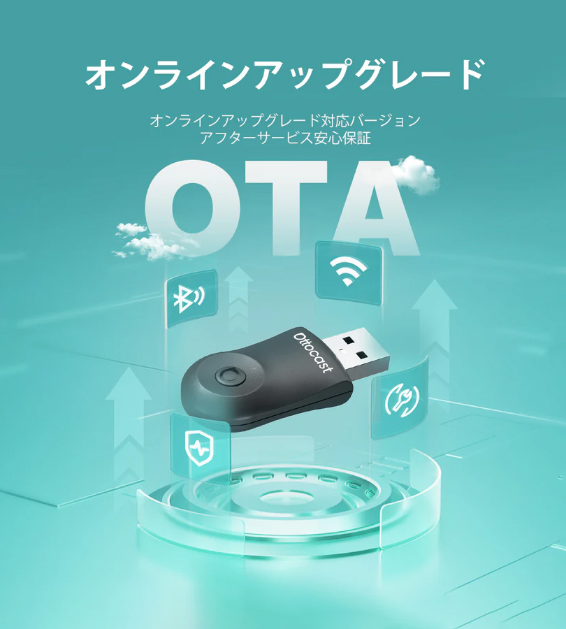 オートキャスト　ミニ　Ottocast mini 未使用 オットキャスト OTTO Mini CA505T 正規品 小型 持ち歩き