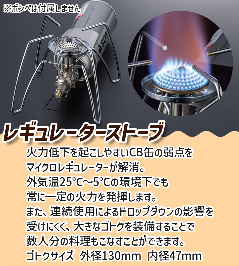 SOTO レギュレーター ストーブ ストーブ専用 アシストセットST310