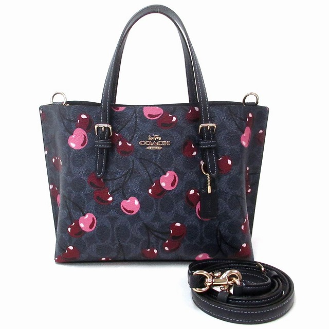 すぐ届く COACH シティ ミニトートバッグ シグネチャー チェリー すぐ届く COACH シティ ミニトートバッグ シグネチャー チェリー