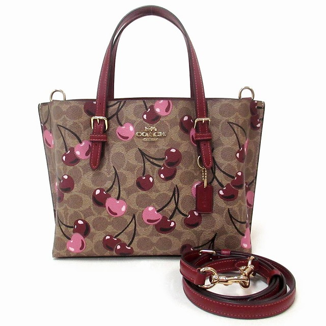ゆ*り様 COACH チェリー柄 トートバッグ Gold/Tan Multi Amazon | [コーチ] バッグ トートバッグ ハートチェリー