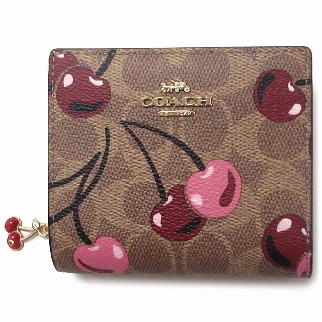 COACH コーチ 財布 アウトレット シグネチャー スナップ