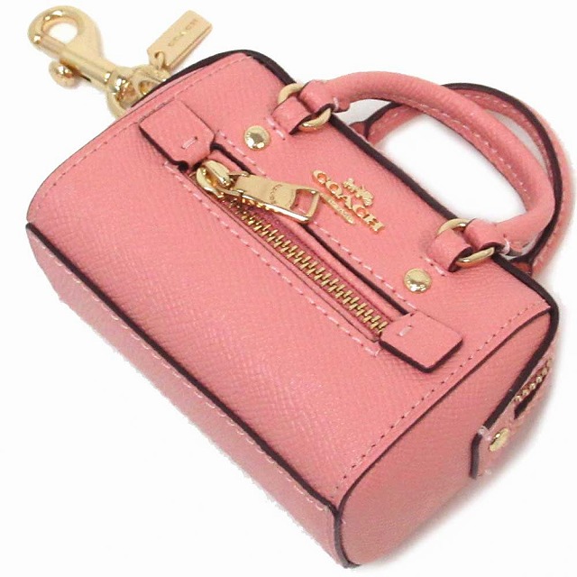 ⭐レア未使用級⭐COACH　ワンショルダー型　チャーム　キーホルダー　シボ革 COACH（コーチ） 【並行輸入品】コーチ キーホルダー アウトレット