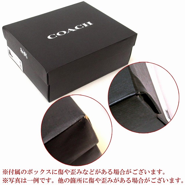 コーチ　レインシューズ　ブラック　サイズ6 23センチ　新品 COACH コーチ レディースシューズ レインブーツ 長靴 ラバー