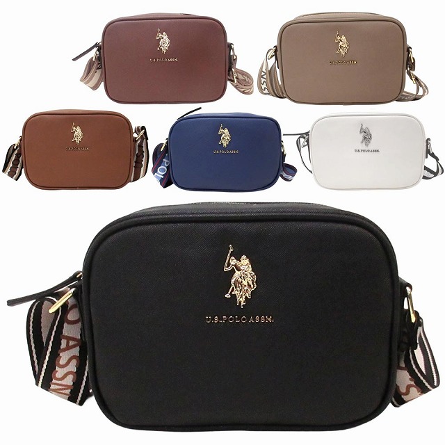 US Polo Assn ナイロン 携帯クロスボディ ポーチ付 ユニセックス US Polo Assn ナイロン 携帯クロスボディ ポーチ付 ユニセックス