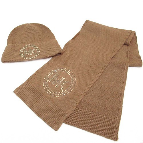 新品！MICHAEL KORS マフラー帽子セット黒 楽天市場】マイケルコース MICHAEL KORS マフラー ニット帽