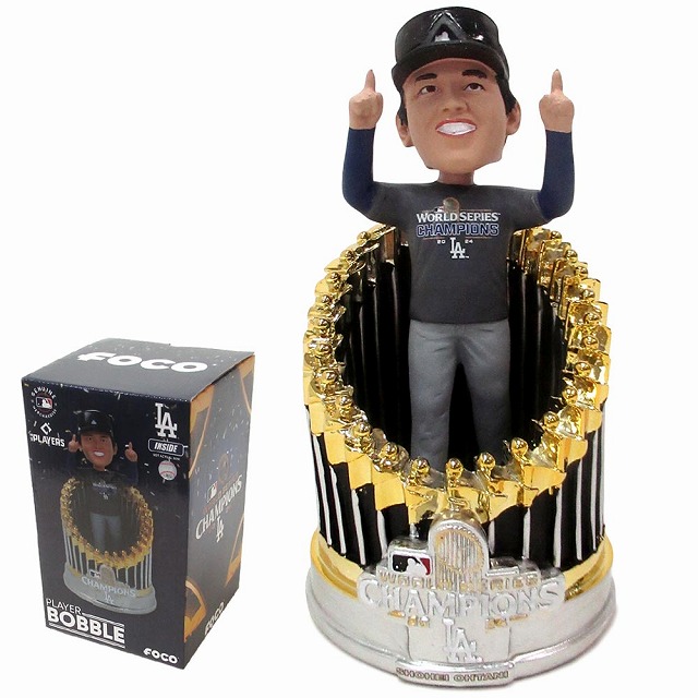 大谷翔平選手 ドジャース MLB 「トロフィー ボブルヘッド」 2024