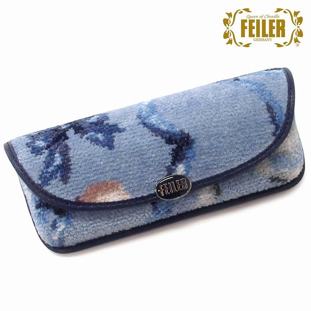 feiler（フェイラー） メガネケース フラッターリボン メガネ拭き