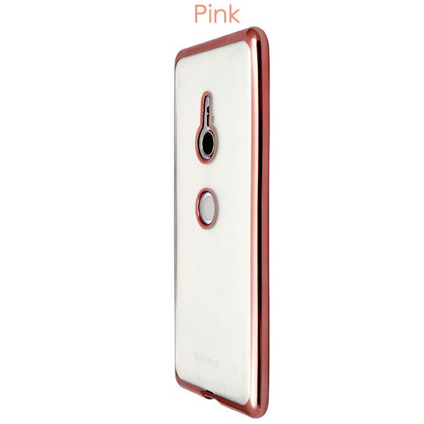 Xperia XZ3 ケース softbank 保護 お洒落 シンプル カバー 衝撃 ソフトケース 吸収 メタリックバンパー エクスペリアXZ3 SO01L SOV39 スマホケース |  | 03