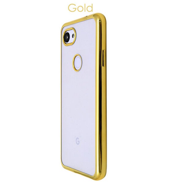 Google Pixel 3a ケース グーグル pixel3a ソフトカバー グーグル スマホ ピクセル3a GOOGLE メタリックバンパー ソフトクリアケース カバー スマホケース |  | 01