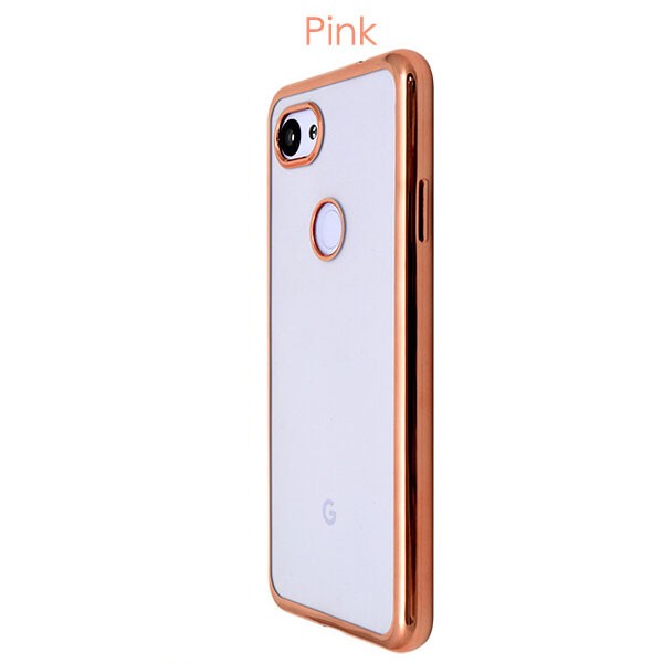 Google Pixel 3a ケース グーグル pixel3a ソフトカバー グーグル スマホ ピクセル3a GOOGLE メタリックバンパー ソフトクリアケース カバー スマホケース |  | 03