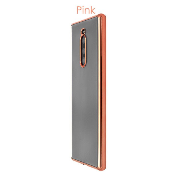 Xperia 1 ケース TPU メタリックバンパー 保護 お洒落 シンプル カバー 衝撃 ソフトケース 吸収 アクセサリー エクスペリア1 SO-03L SOV40 802SO スマホケース |  | 03