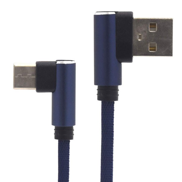 USB Type-C タイプc ケーブル L字型コネクタ 急速 充電 スマホ アンドロイド Android Xpreia Galaxy Nexus AQUOS R HUAWEI 1m アイコス |  | 01