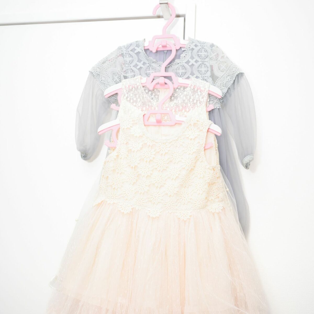 子供 ハンガー 連結 すべらない 50本セット おしゃれ 伸びる 肩 跡つかない 伸縮ハンガー |  | 10