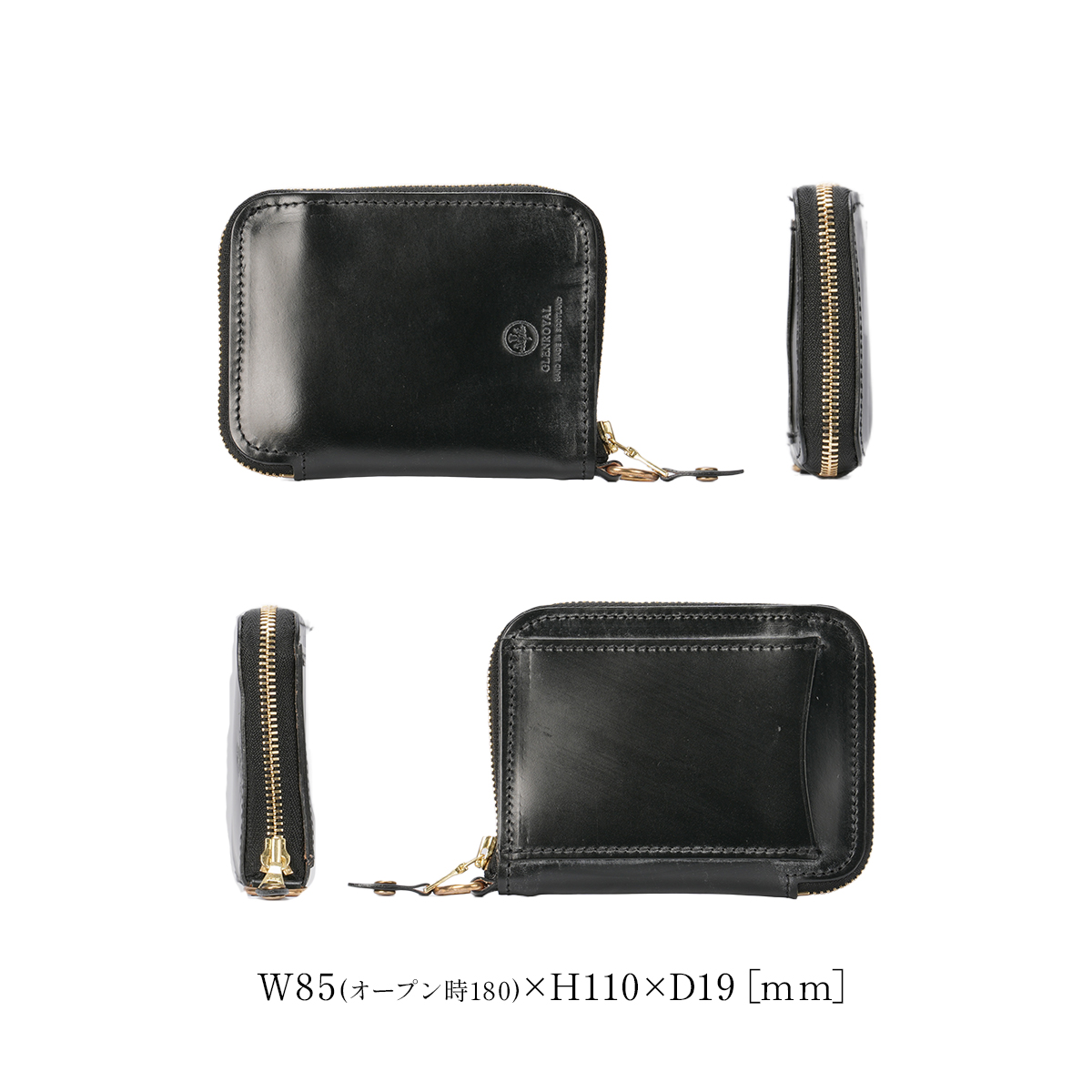 楽天市場】ノベルティ付 【正規品3カ月保証】 GLENROYAL 長財布