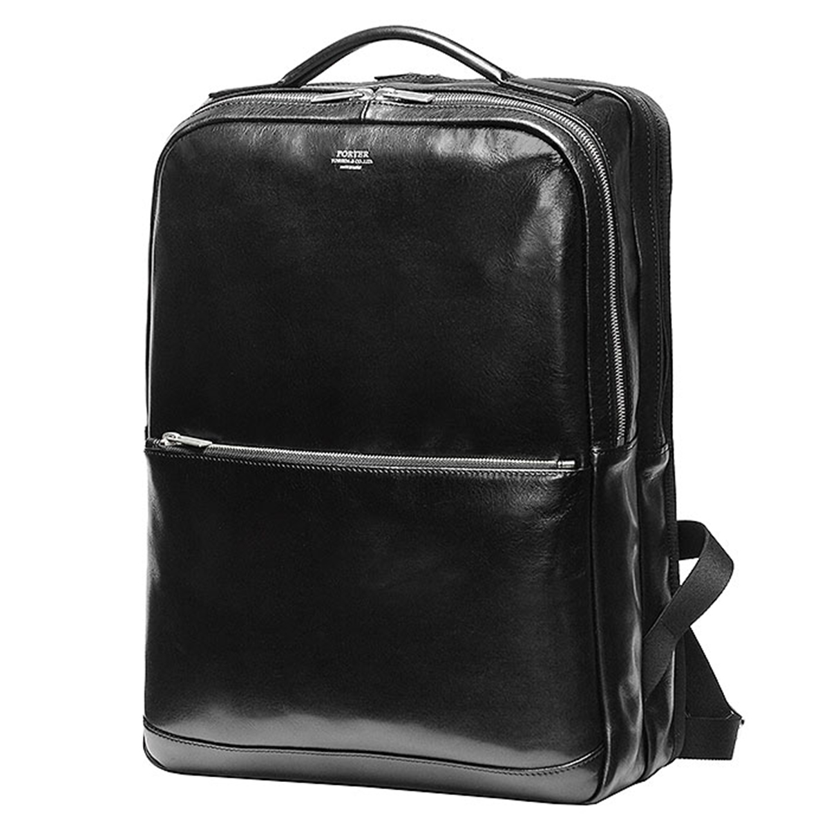 ポーター クラーク デイパック 034-03197 PORTER CLERK 吉田カバン リュック ビジネスリュック バッグ メンズ レザー 本革 通勤 薄型 薄マチ ブランド | PORTER | 01