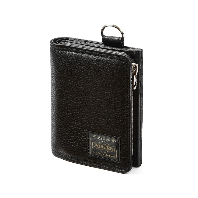 ポーター カーム ウォレット 041-03121 PORTER 吉田カバン 財布 二つ折り財布 ミドルウォレット メンズ レディース 本革 レザー l字ファスナー ブランド | PORTER | 01