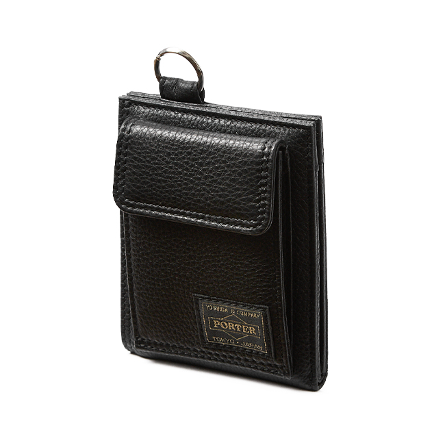ポーター カーム ウォレット 041-03123 PORTER 吉田カバン 財布 二つ折り財布 ミドルウォレット メンズ レディース 薄い財布 薄型 本革 レザー スリム ブランド | PORTER | 01