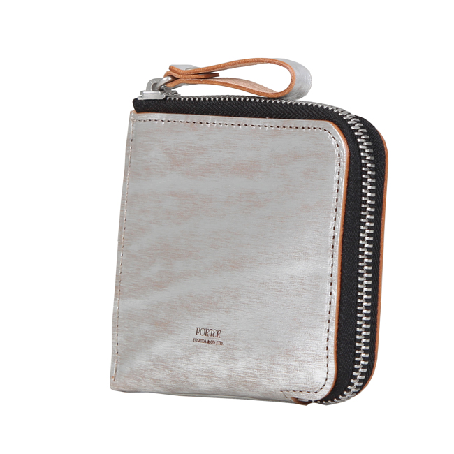 ポーター フォイル マルチウォレット 195-01331 財布 二つ折り財布 薄型 薄い財布 本革 レザー スリム L字ファスナー メンズ レディース 吉田カバン PORTER | FOIL（PORTER） | 02