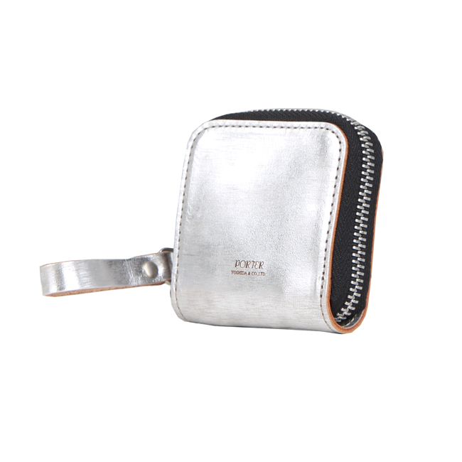 PORTER ポーター フォイル　FOIL レザーマルチウォレット　シルバー FOIL(フォイル) LONG WALLET | 吉田カバンホームページ