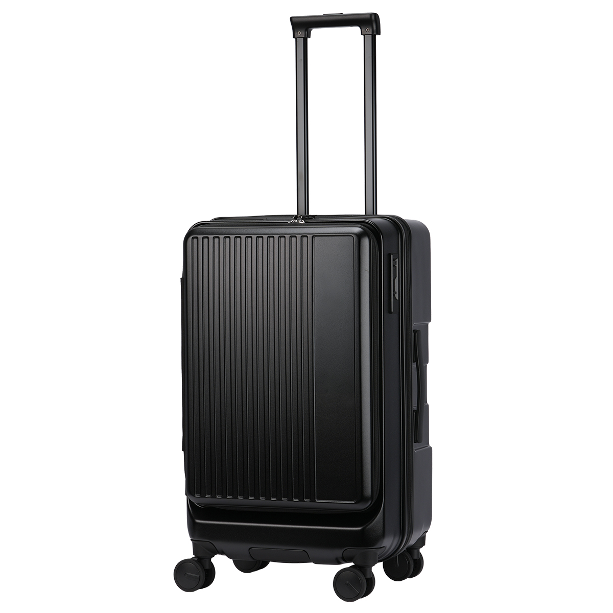 グランプラス スクエア スーツケース Lサイズ 72L 83L フロントオープン ストッパー 大型 静音 拡張 軽量 頑丈 GRAND＋ SQUARE 2202-TM-08 | グランプラス | 02