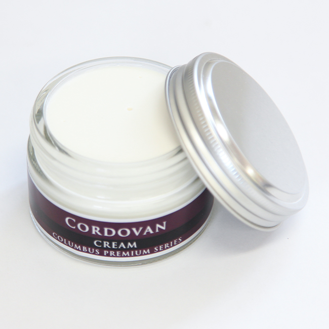 コロンブス プレミアムシリーズ コードバンクリーム 55g コードバン革専用 皮革用 革製品 ホホバオイル ケア用品 COLUMBUS 29340 | COLUMBUS | 01
