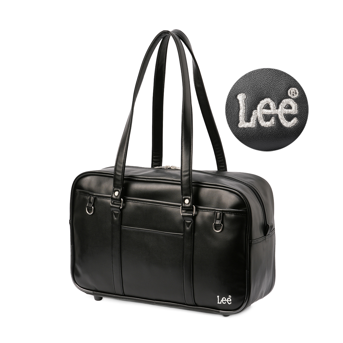 合皮スクールバック Lee（リー） 最大42% 9/15限定 スクールバッグ スクバ 合皮 女子 女子