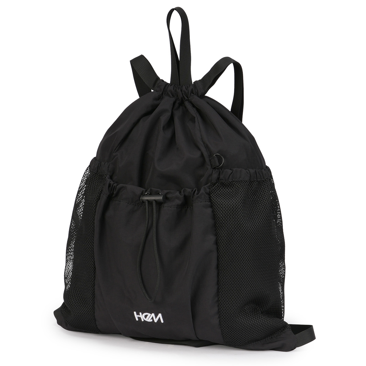 最大41% 3/25限定 HeM ヘム ナップサック リュック 女子 女子高生 高校生 中学生 部活 撥水 体操着入れ 体操着袋 体操服入れ 体操服袋 通学 かわいい 39-72600 | HeM(バッグ) | 01
